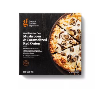 Pizza congelada exclusiva de cogumelos